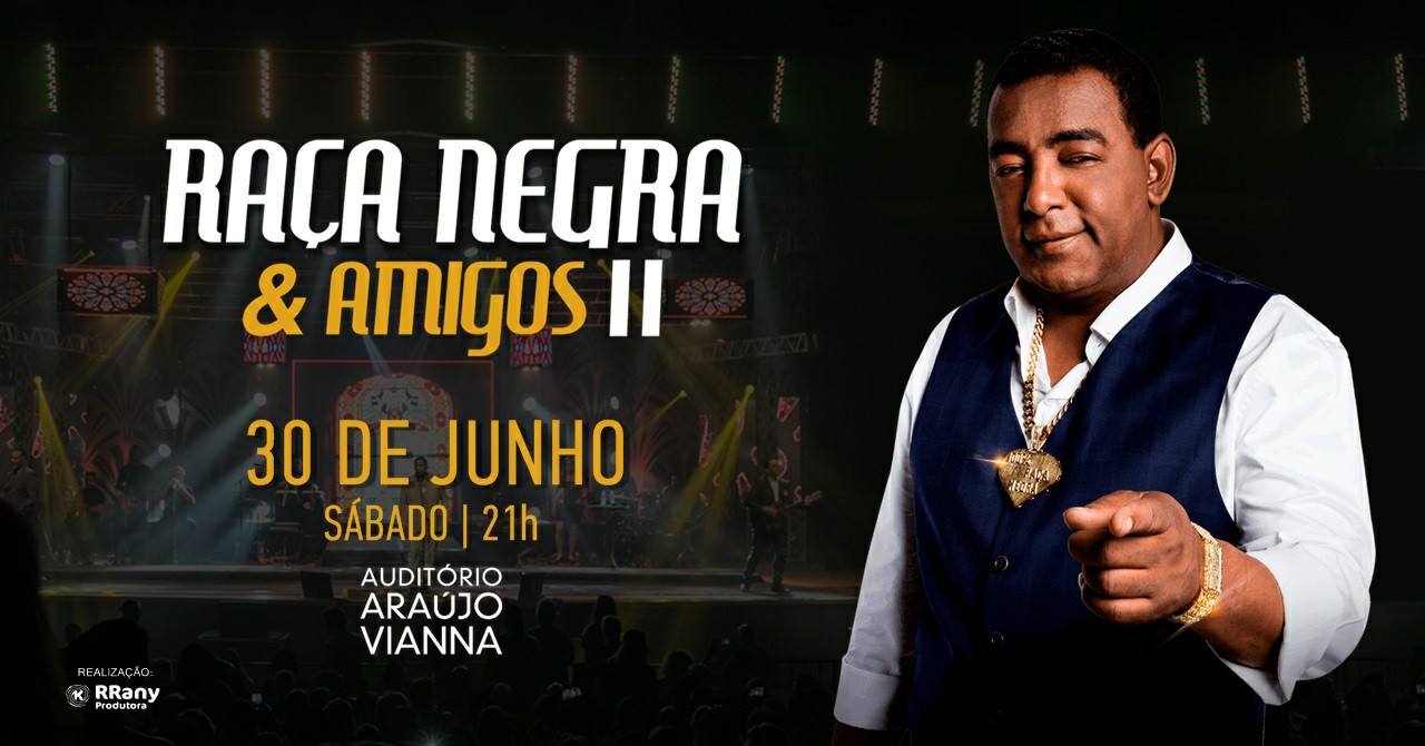 Show do Raça Negra no Araújo Vianna e mais destaques desta segunda