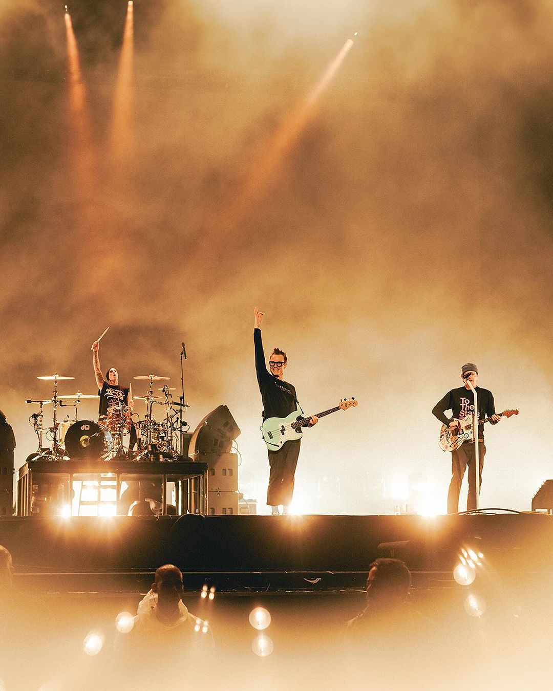LollaBR blink182 estreia no Brasil com atmosfera nostálgica em um